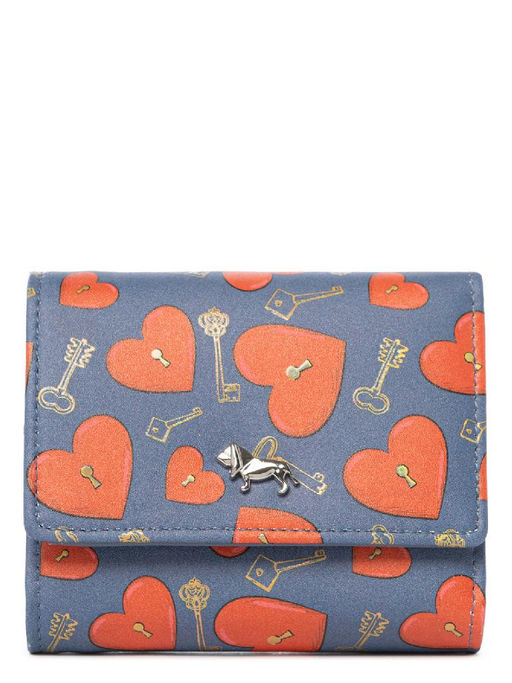 Кошелек Labbra L137-89002 multicolor-l.blue  фото 2