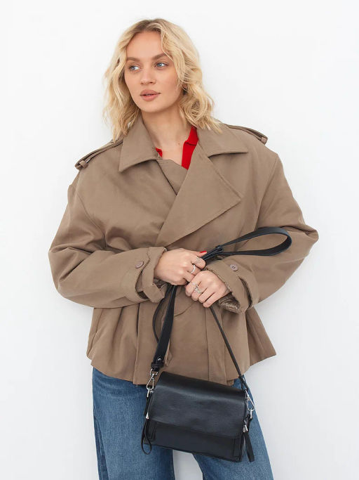 Сумка 1123CH black Polina&Eiterou