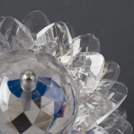 УЦЕНКА Световой прибор Цветок 12.5 см, свечение RGB, 220 В, белый - Luazon lighting фото 3