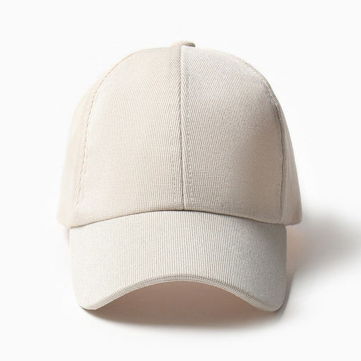 Кепка женская MINAKU, бежевая, размер 56-58, люрекс