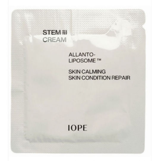Sample Крем со стволовыми растительными клетками IOPE Stem III Allanto-Liposome Cream Обновленная серия!, 1ml