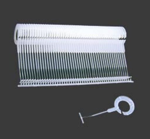 Держатели этикеток к эт.пист. RP Micron 5000 шт в картонной упаковке 25 мм прозрачный