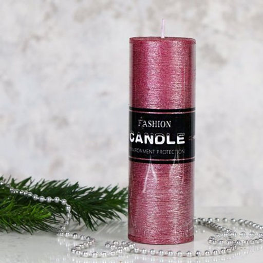 Свеча столбик 5х15 см / ZD-074 /уп 96/ - Галеонтрейд фото 3