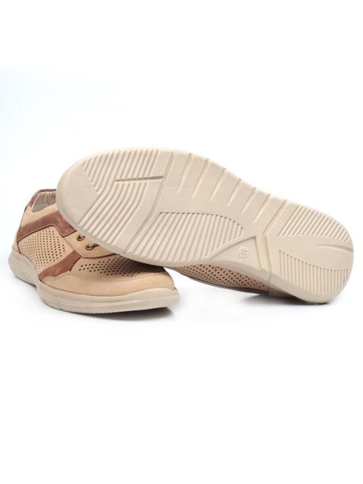 Б699А-3 BEIGE Полуботинки мужские (натуральная замша) - Фабричный китай фото 15