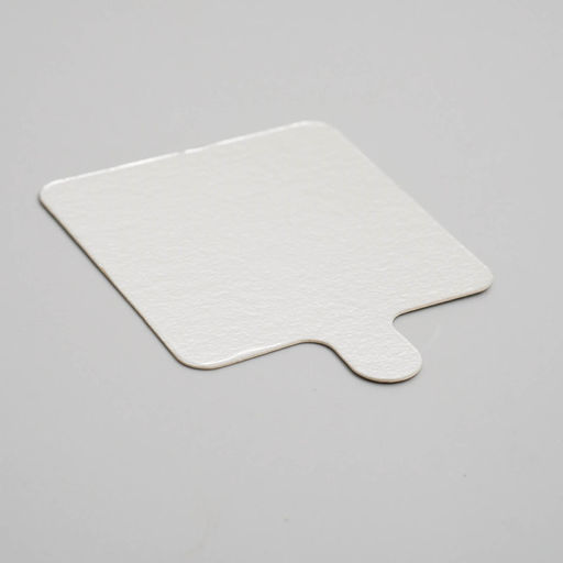 Цена за 100 шт. Сольерка, золото - серебро, 7.5×7.5 см, 0.8 мм