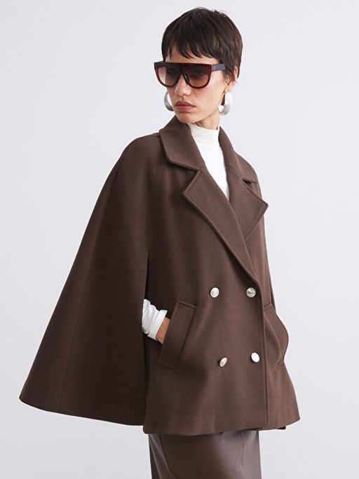 Kruvaze Yaka Kad?n Ka?e Pan?o