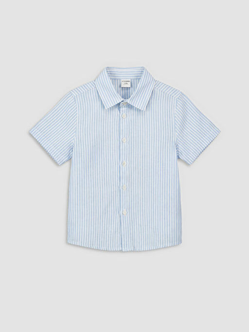 Keten Kar???ml? Erkek ?ocuk G?mlek