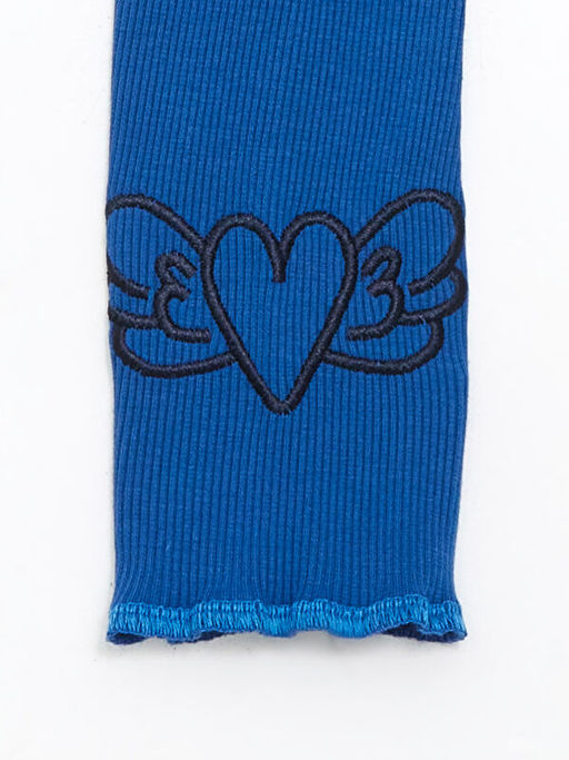 Beli Lastikli Basic K?z ?ocuk Tayt