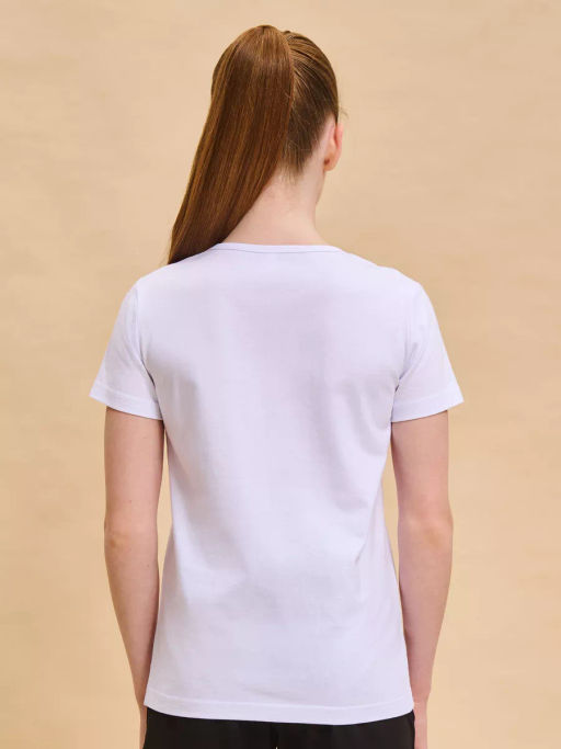 УЦЕНКА PELICAN, футболка для девочек, Белый  фото 4