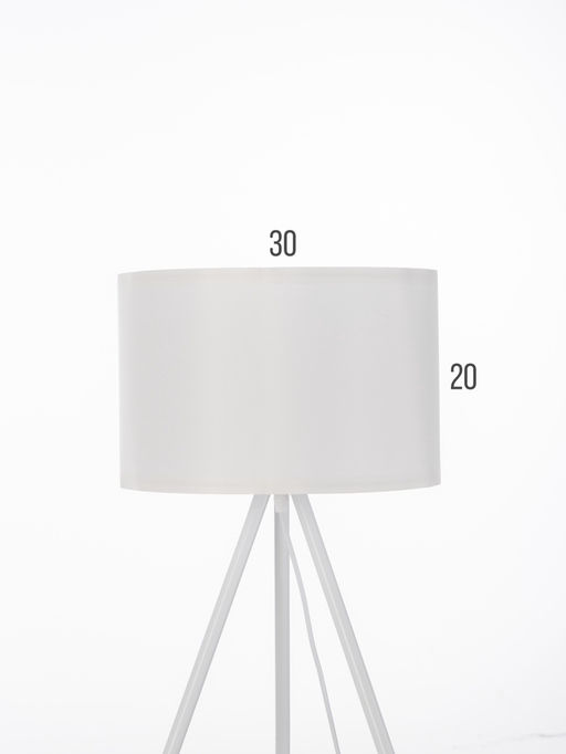 Торшер «Нуво» 914, E27, 1×40 Вт, d=21, h=142 см, белый