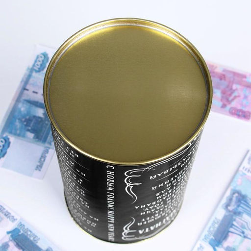 Копилка - банка новогодняя Капитал магната, XXL, 20?12.5 см