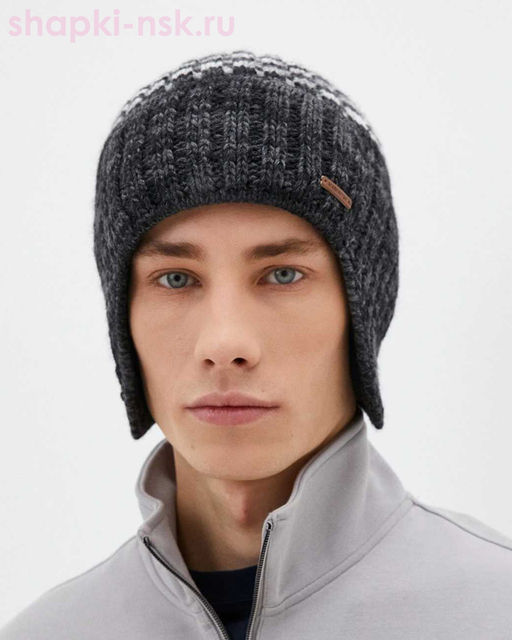 12859/2 MMU Ушанка мужская флис (57-59)