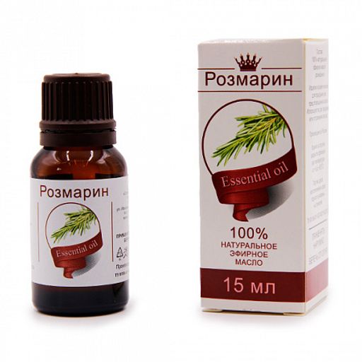 Эфирное масло РОЗМАРИН Планета Ароматов 15мл Привлекает везение и процветание