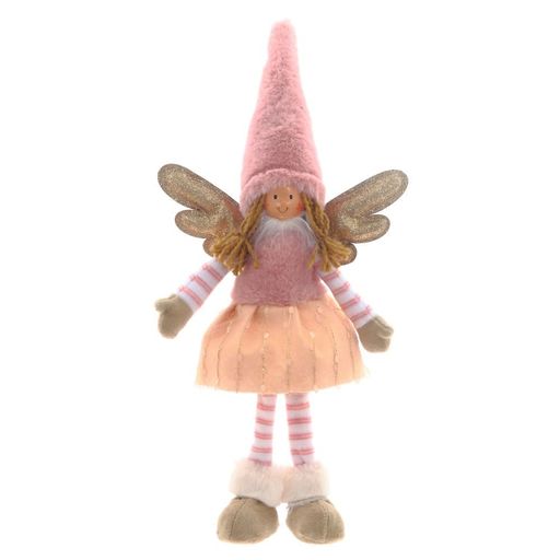 Игрушка набивная "Фея", L21 W7 H44,5 см, 2в.