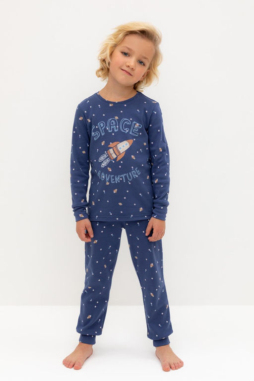 К 1621/ультрамарин,космические просторы пижама дет