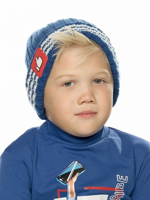 PELICAN, шапка для мальчиков, Синий фото 2