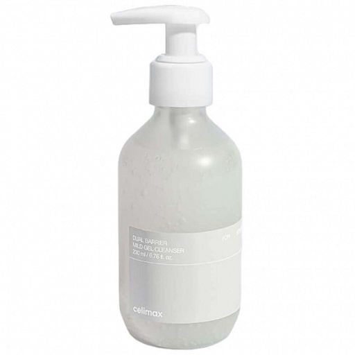 Гель-пенка для умывания с комплексом церамидов CELIMAX Dual Barrier Mild Gel Cleanser, 200ml