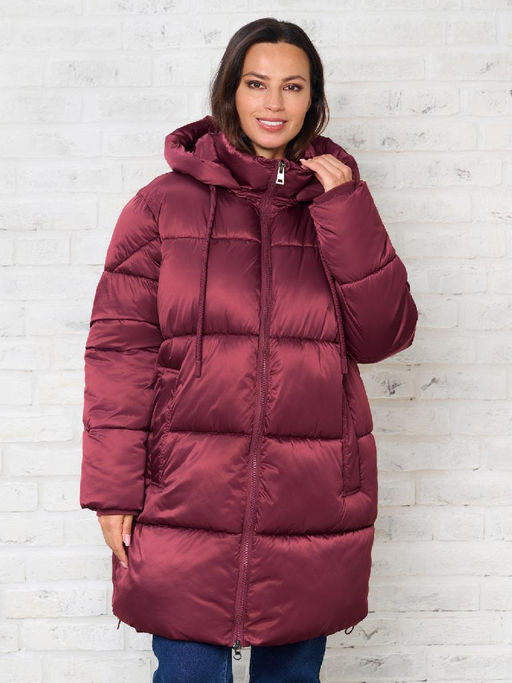 Пальто женское 2241122002 bordo - Maxroses фото 5