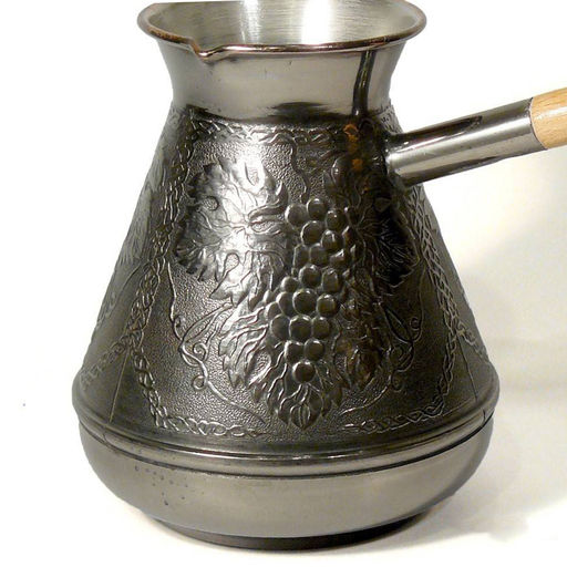 Турка медная (кофеварка) "Виноград" 500 гр, 480 гр