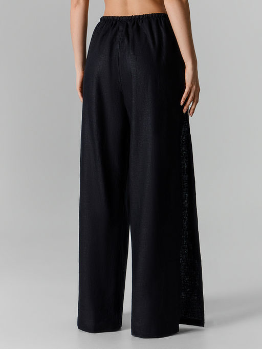 Брюки домашние женские с боковыми высокими разрезами - Mark formelle фото 7