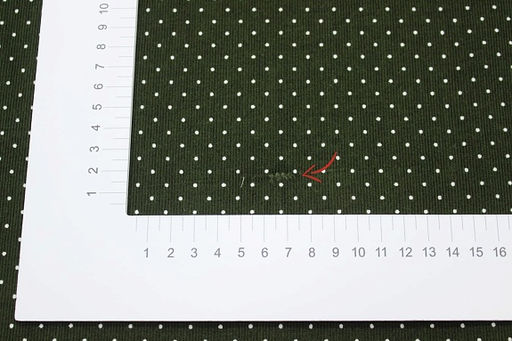 Микровельвет Пшено на темно-болотном хаки, СОРТ2, ш.1.1м, хлопок-100%, 130гр/м.кв - Купава фото 3