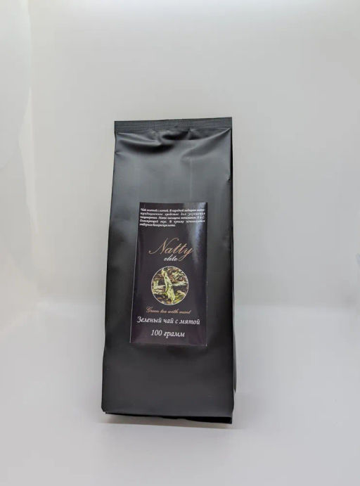 Три листа чай Чай зеленый с мятой  фото 3