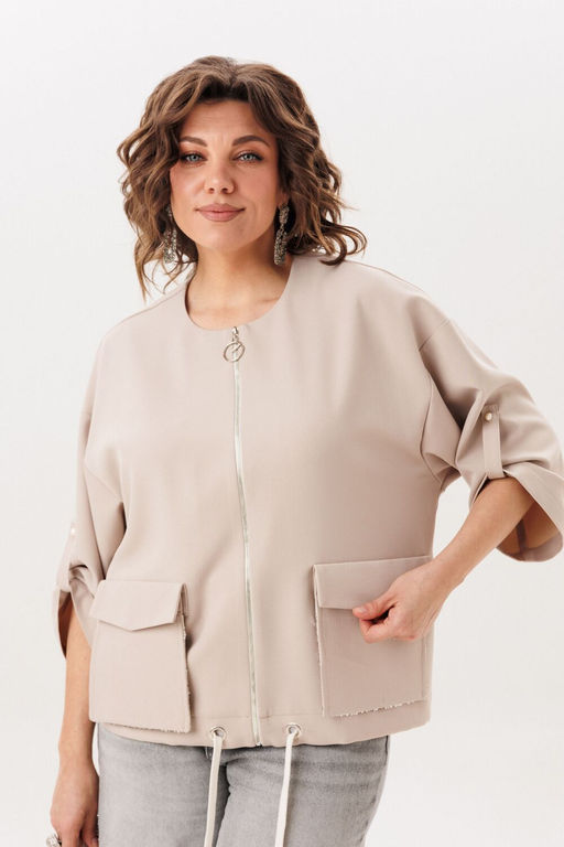 Жакет ANELLI 1788 ванильное сияние