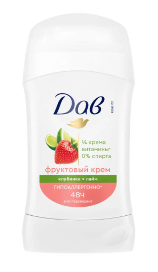 ДАВ дезодорант-стик Клубника и лайм 40мл
