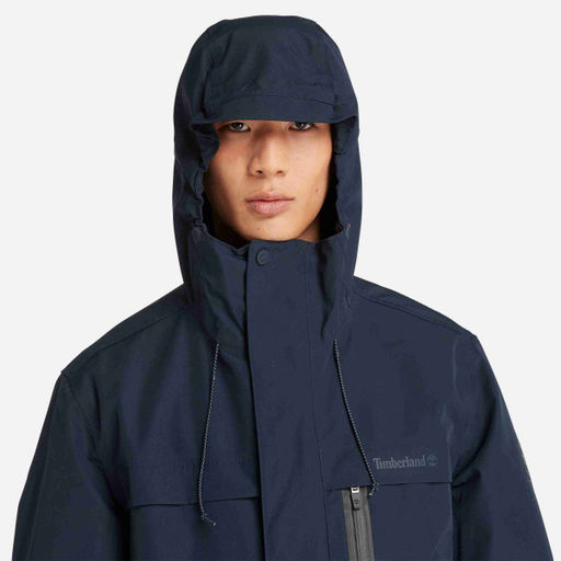 Мужская куртка Timberland Jacket Super Benton 3-in-1 темно-синяя  фото 2