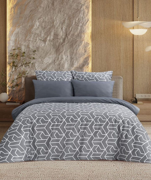 Постельное белье Квадро Евро + 4 наволочки