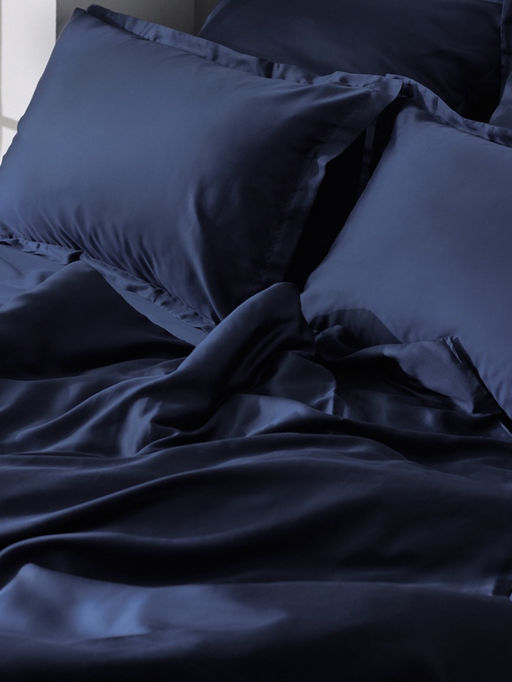 Пододеяльник 1.5-спальный SL Home, 150×220 см, синий, тенсель