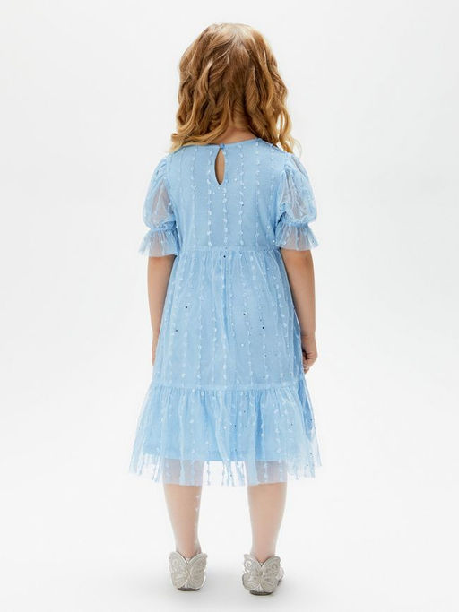 ACOOLA / Платье детское для девочек Garden голубой  фото 4