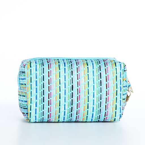 Косметичка на молнии, цвет голубой - Simaland фото 3
