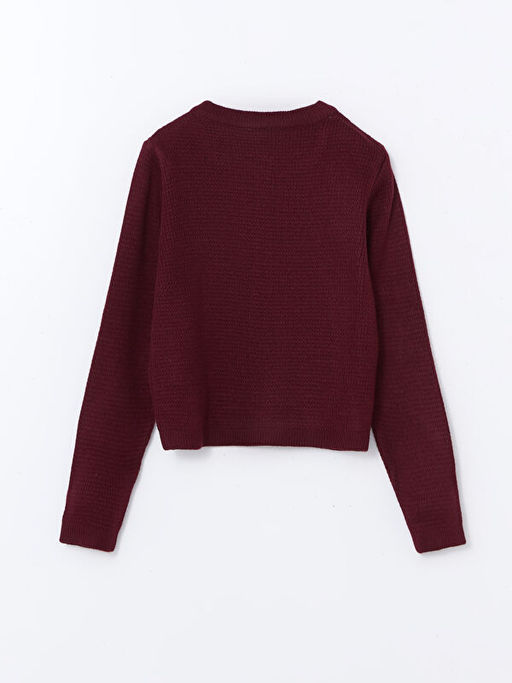 Bisiklet Yaka K?z ?ocuk Triko H?rka