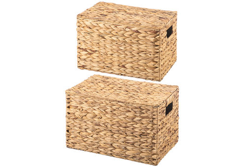 Набор 2 корзин 45*30,5*27,5 см с крышками - Elan gallery фото 6