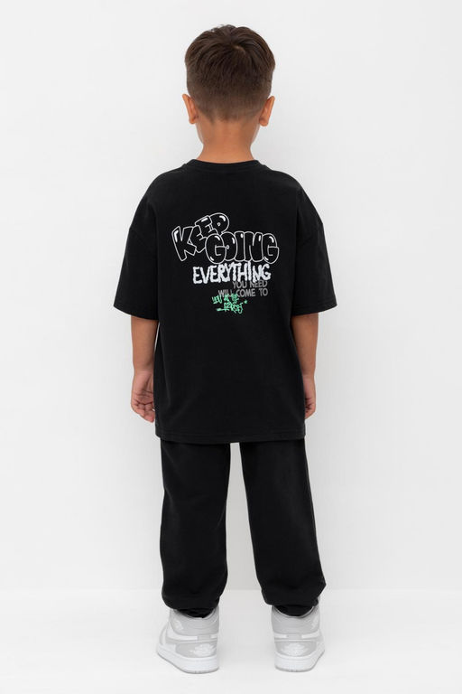 КР 400765-1/черный к562 брюки для мал - Crockid фото 5