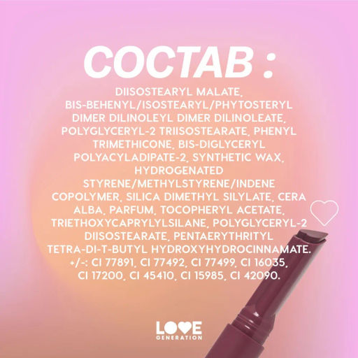 Love Generation Помада-бальзам Wet Dream тон 10 berry burst - холодный винный, 1,4 г  фото 13