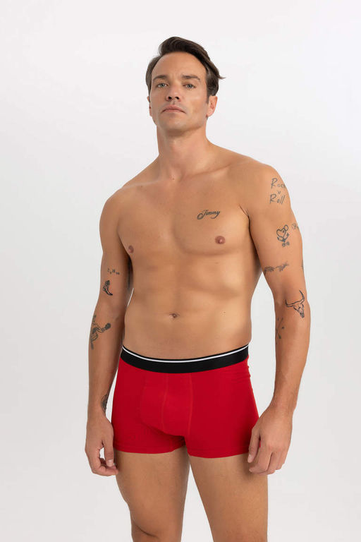 Комплект боксеров стандартной посадки (3 шт.) - Defacto фото 6