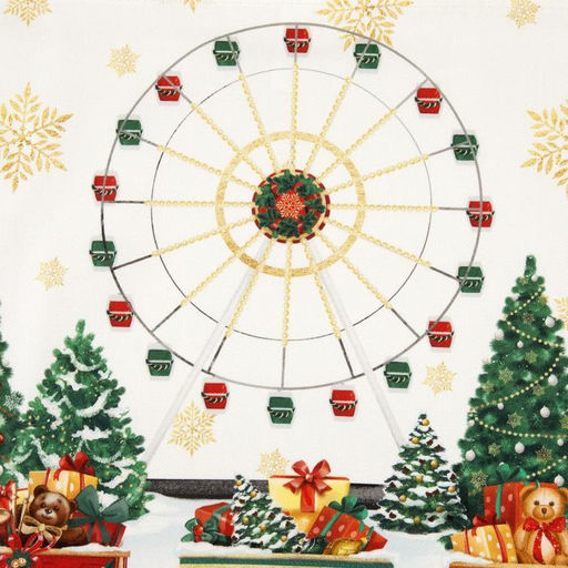 Полотенце Этель Новогодняя ярмарка 40х73 см, 100% хл, саржа 190 гр/м2  фото 9