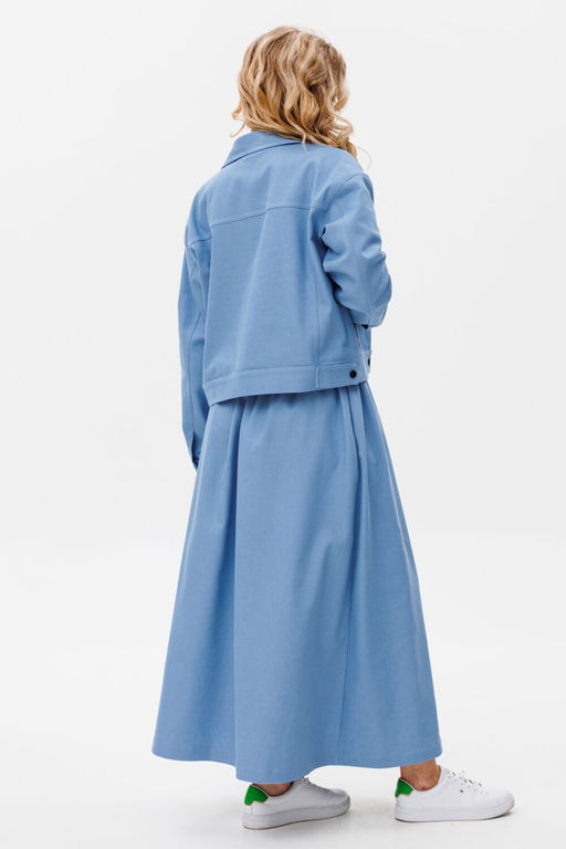 Жакет AmberA 1035B голубой  фото 5