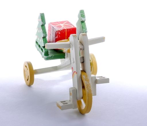 Елочная игрушка - Детский велосипед с багажником 1013 Tree - Idh фото 5