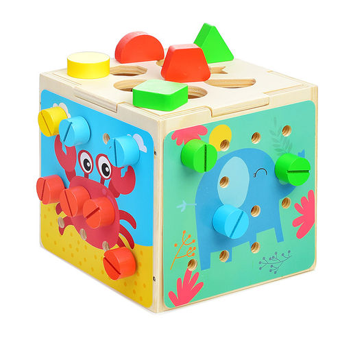 Куб развивающий Заполни картинку - Щепочка фото 2