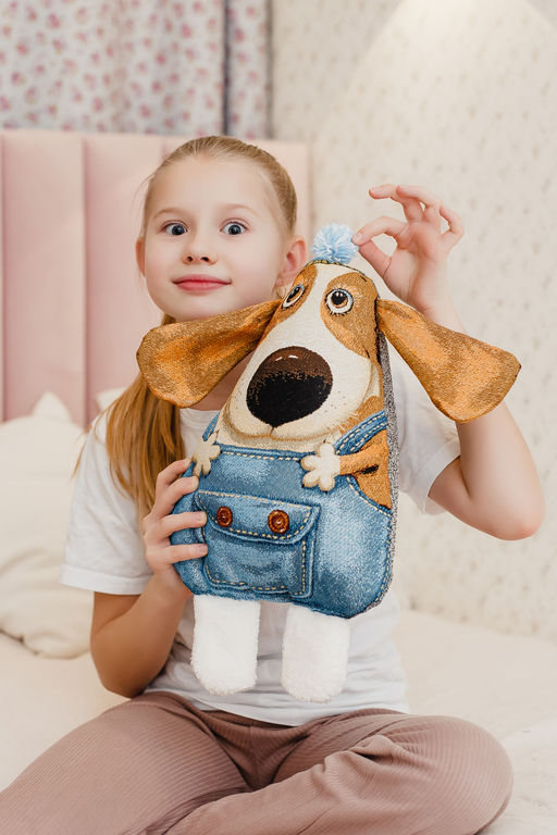 Подушка игрушка Бобик 25*35