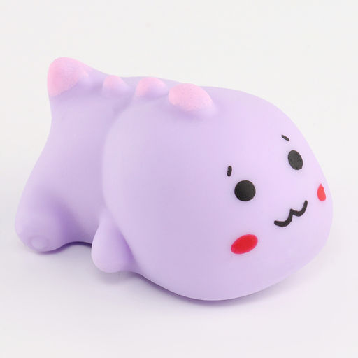 Цена за 12 шт. Антистресс игрушка «Малыш динозаврик», мялка с пастой, МИКС