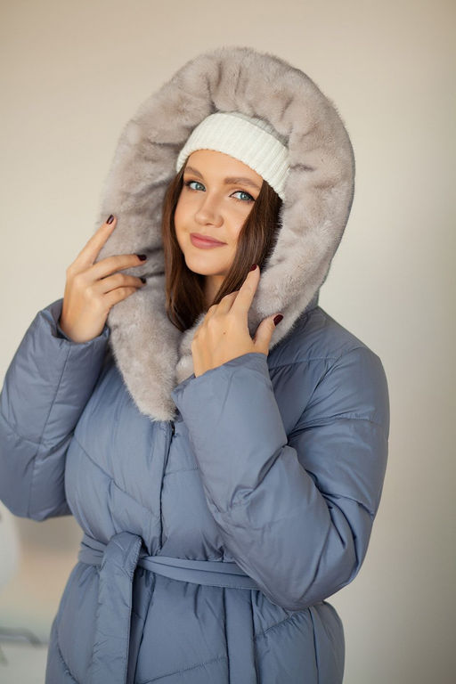 Полупальто К-73335 графит