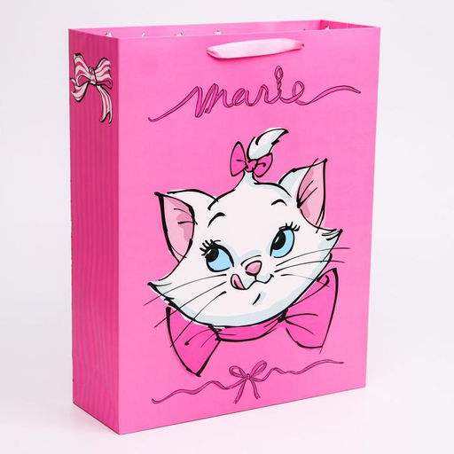 Пакет ламинат вертикальный Marie, Коты аристократы, 31х40х11 см
