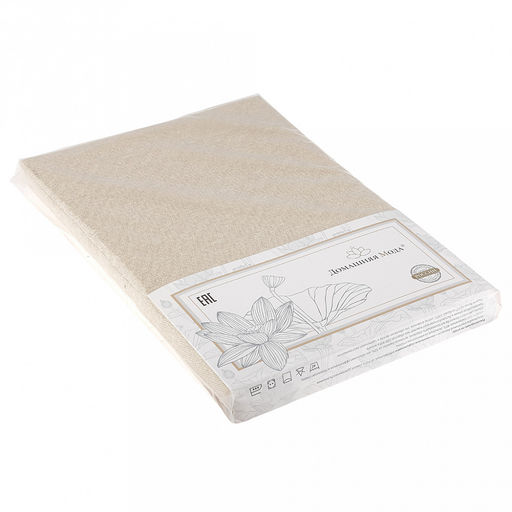 Шторы для кухни, 2шт 148х160см "Летний дождь", на шторной ленте, рогожка, хлопок 171г/м2, упаковка классическая 28х41см, "Домашняя мода" (Россия)