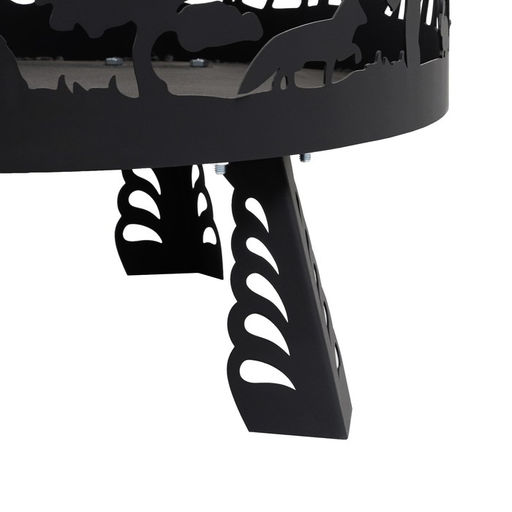 Костровая чаша Лес, d=60 см, h=42 см, толщина стали 3 мм - Simaland фото 4