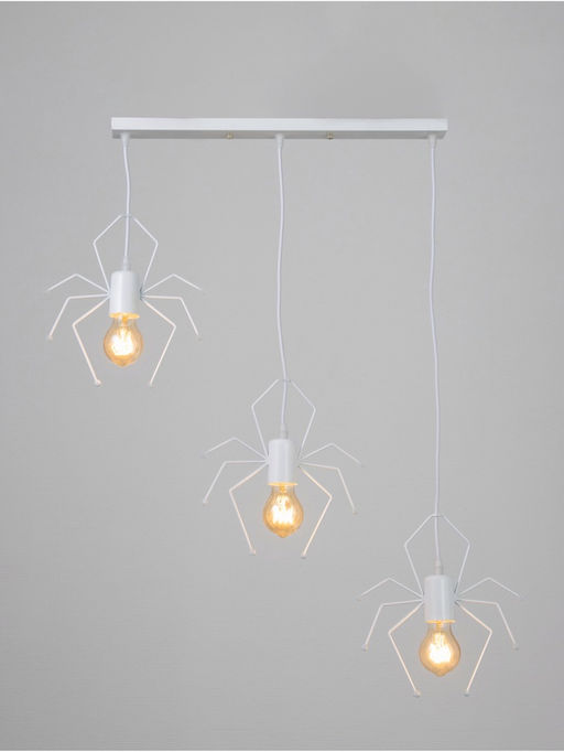 Светильник Spider 3×40 Вт Е27 белый 52×18×8 см