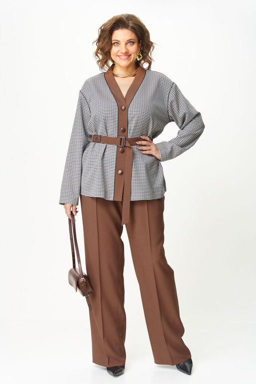 Костюм Aira Style 24244 Шоколад